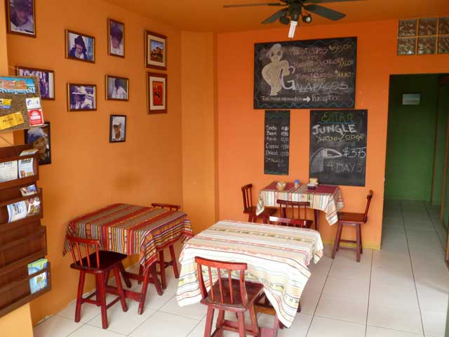 Breakfast area